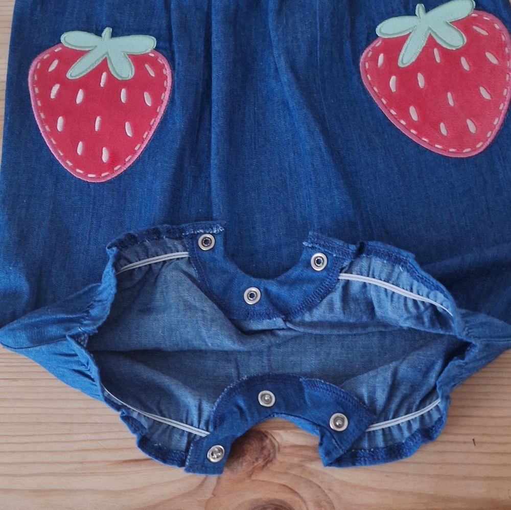 John Deere 🍓💙Romper - Picture 5 of 6